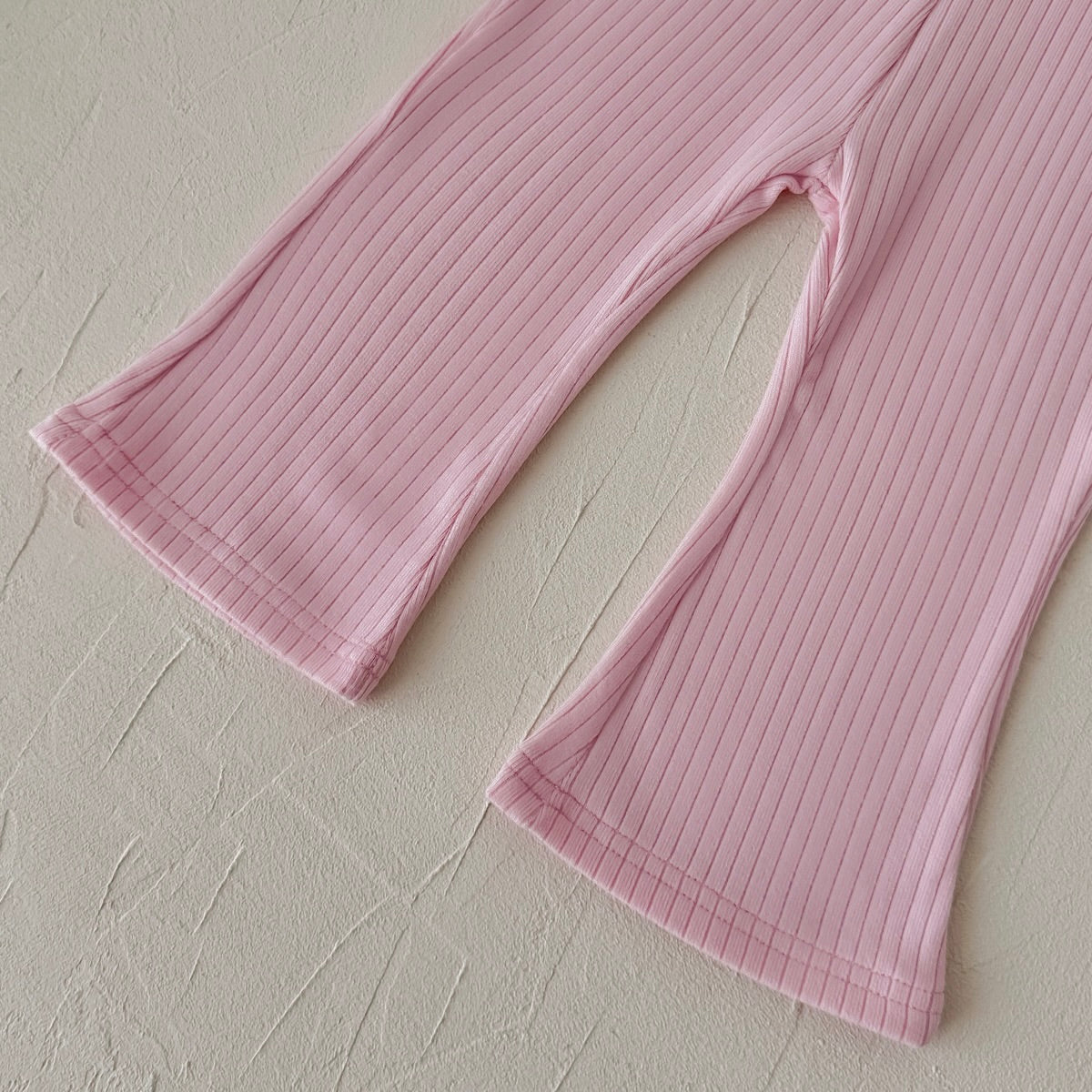 Bow Decor Fake Two-Piece Set for Baby Girls