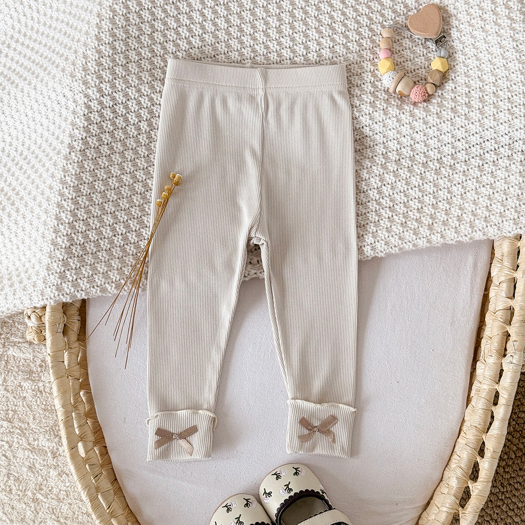 Baby Girl Striped Flared Leggings Casual Spring Autumn Pants 6Months-3years