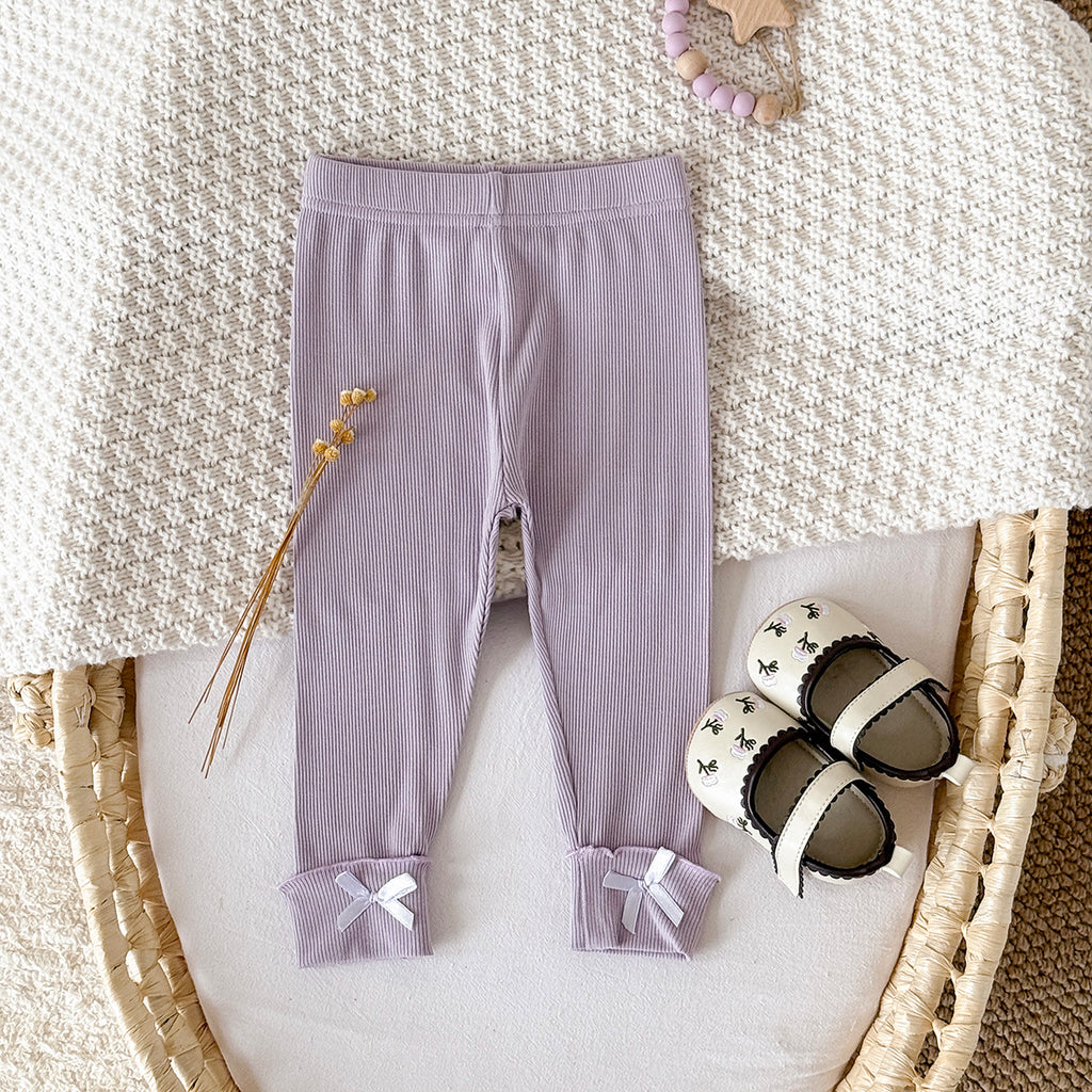 Baby Girl Striped Flared Leggings Casual Spring Autumn Pants 6Months-3years