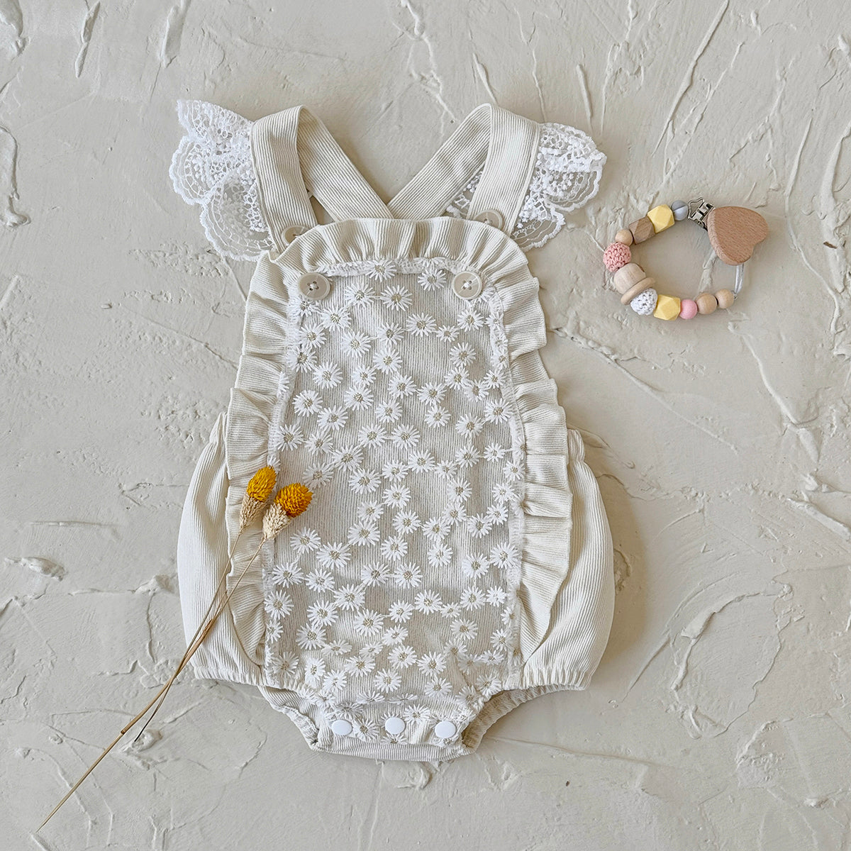 Baby Girls Floral Print Long Sleeve Romper 1-18Months