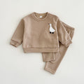Neutral Baby Animal Pattern Sports Set 1-3 Years Old
