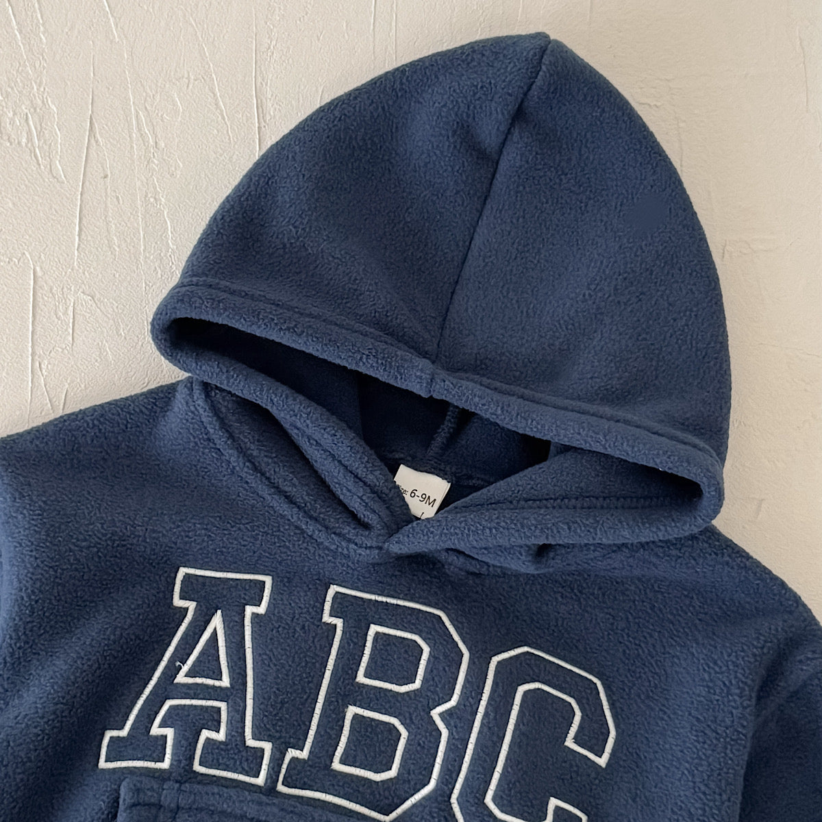 Hooded Autumn Winter Set for Baby Boys with ABC Letter Embroidery