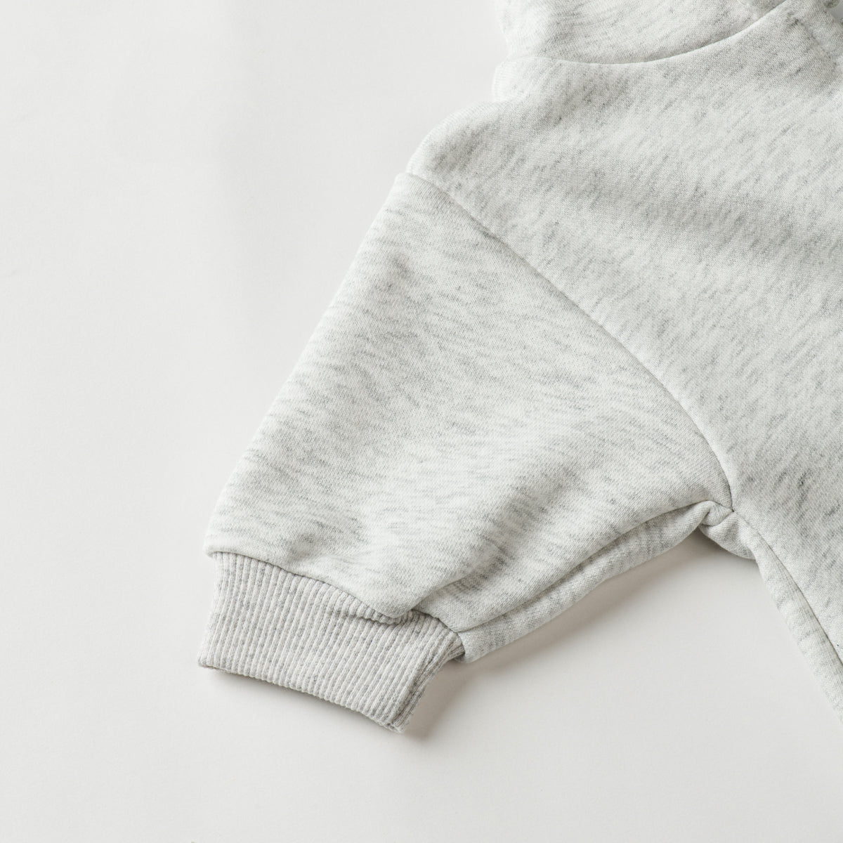 Neutral baby solid color hooded jumpsuit 1-18 months