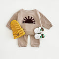 Neutral Baby Embroidery Pattern Sports Set 1-3 Years Old