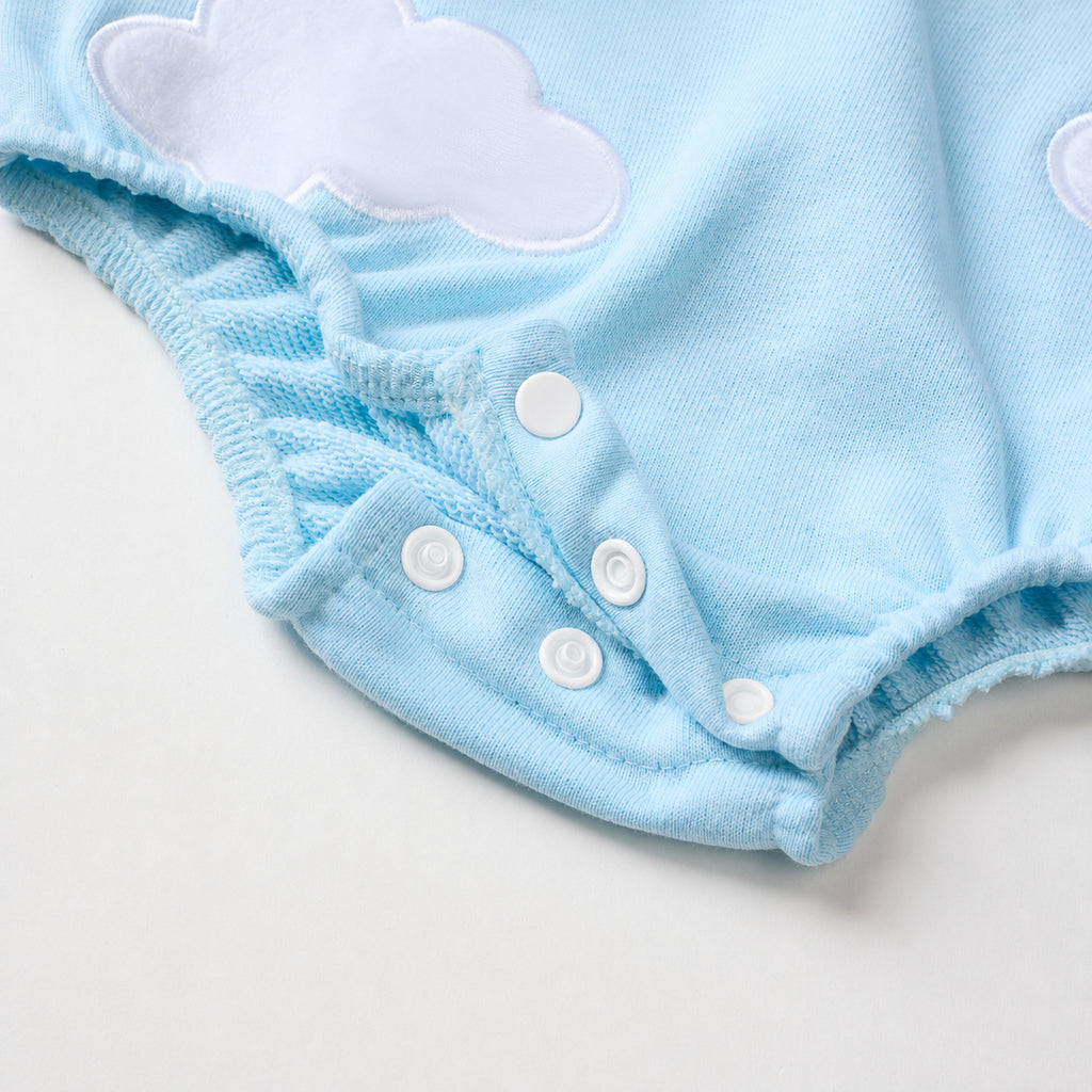 Neutral baby flower pattern long sleeved jumpsuit 1-18 months
