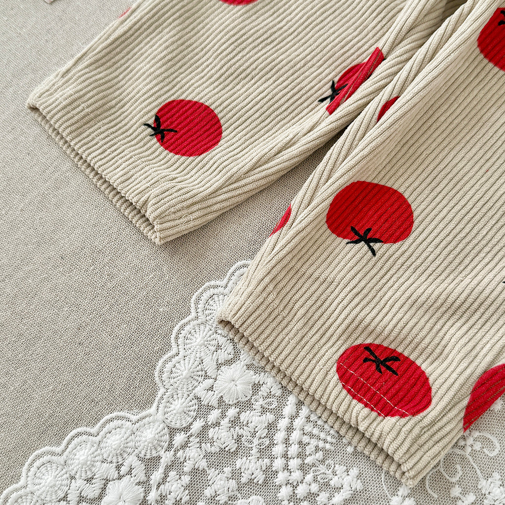 Multi Print Baby Corduroy Harem Pants