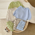 Baby Cookie Embroidered Long Sleeve Top and Pants Set Spring Autumn 6Months-3years