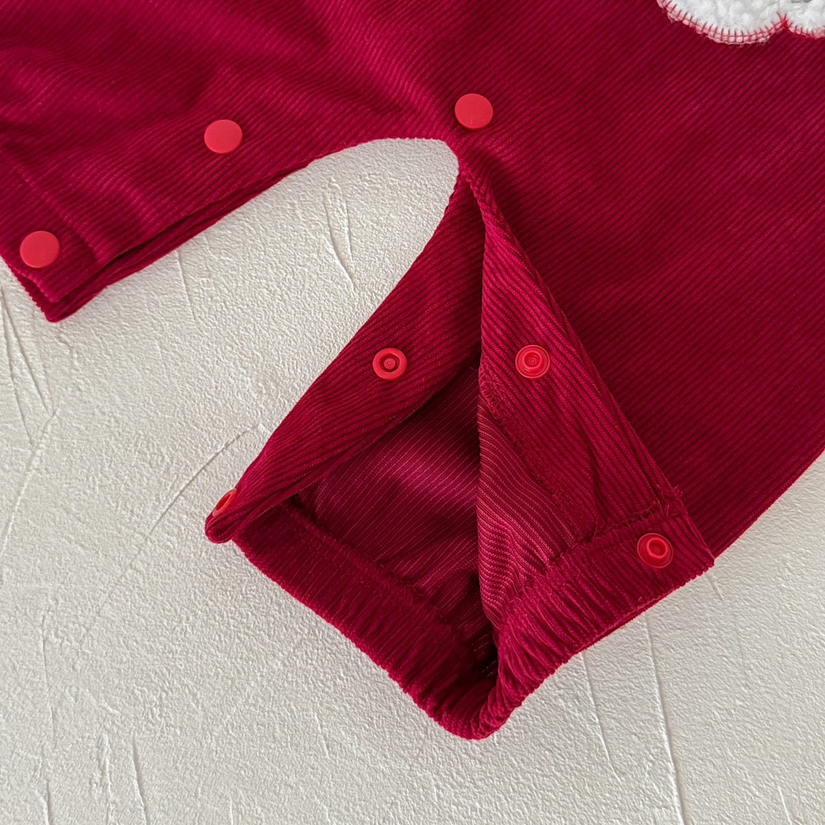 Santa Head Festive Overalls for Baby Boys & Girls