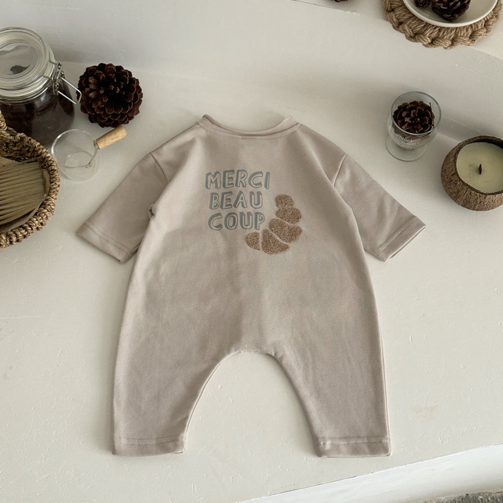 Baby Pocket Long Sleeve Cotton Blend Romper Jumpsuit 1-18Months
