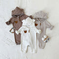 Baby Long Sleeve Cotton Blend Jumpsuit Spring Autumn Casual Romper 1-18 Months Old