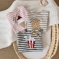 Baby Long Sleeve Food Embroidered Jumpsuit Romper 1-18 Months