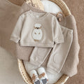 Lamb Towel Embroidery Set for Spring Autumn