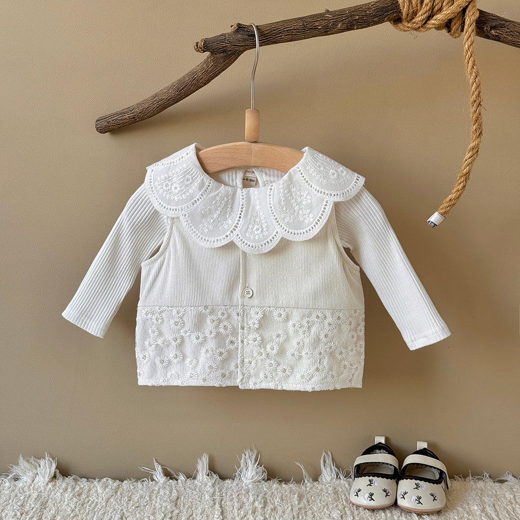Baby Girls Floral Print Jacket Spring Autumn 6Months-3Years