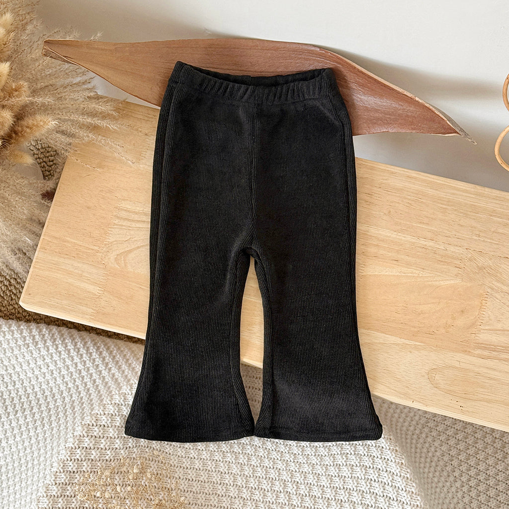 Gentle Tone Baby Flare Pants High Waist Stretch Infant Casual Pants