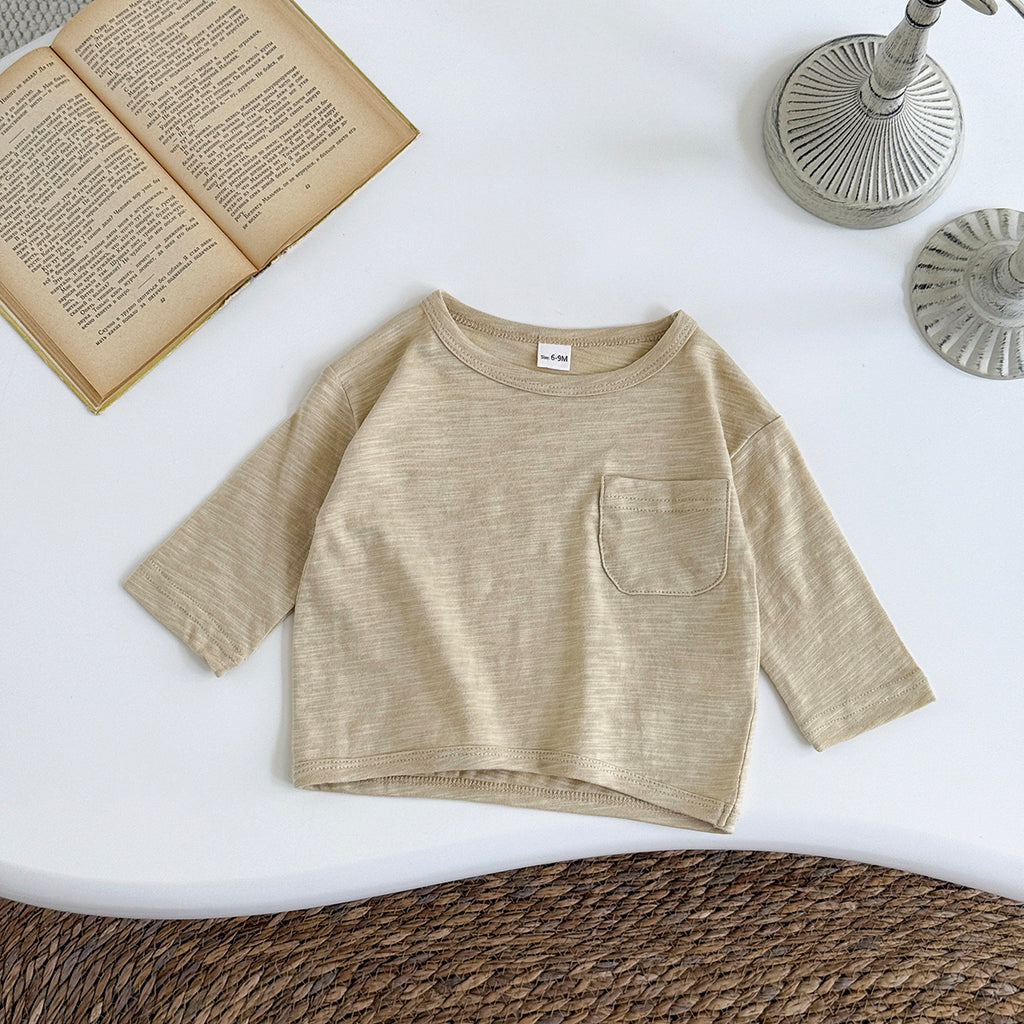 Baby Boy 100% Cotton Long Sleeve T-Shirt Casual Spring Autumn Top 6Months-3years