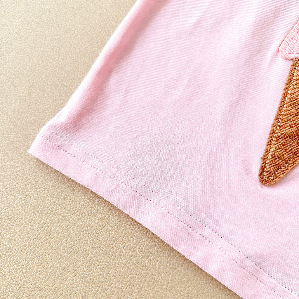 Cute Ice Cream Cone Summer 2-Piece Set for Baby Girls