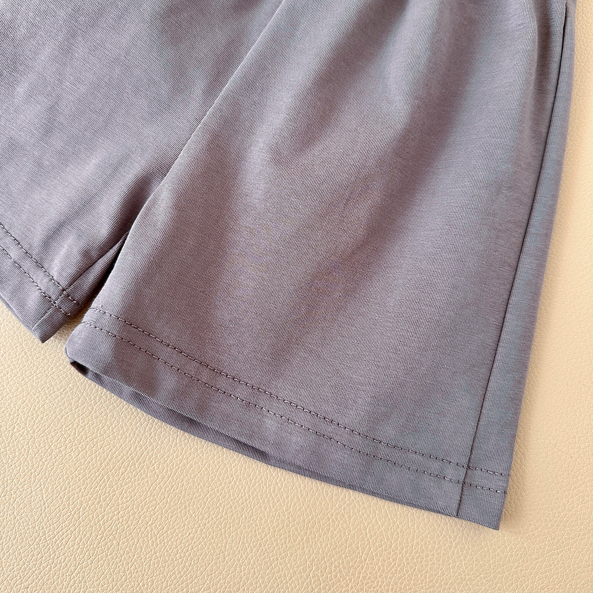 Summer Casual Color Spliced Short Sleeve Set